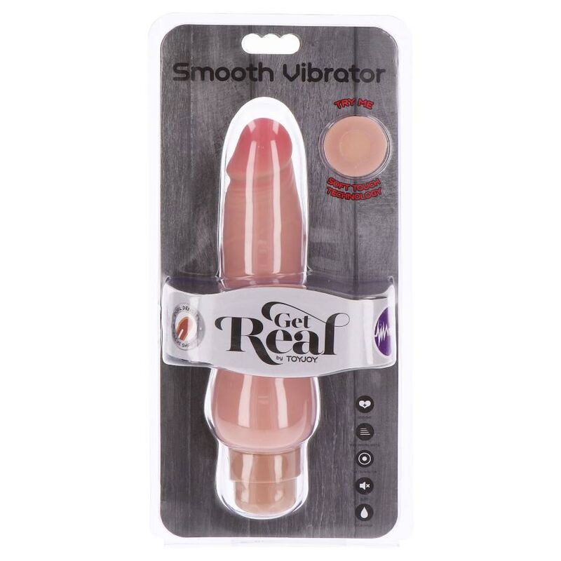 Vibromasseur Smooth Vibrator double densité – Get Real — autre vue