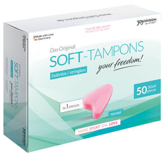 Tampons souples Originaux, 50 unités – Joydivision Soft-Tampons