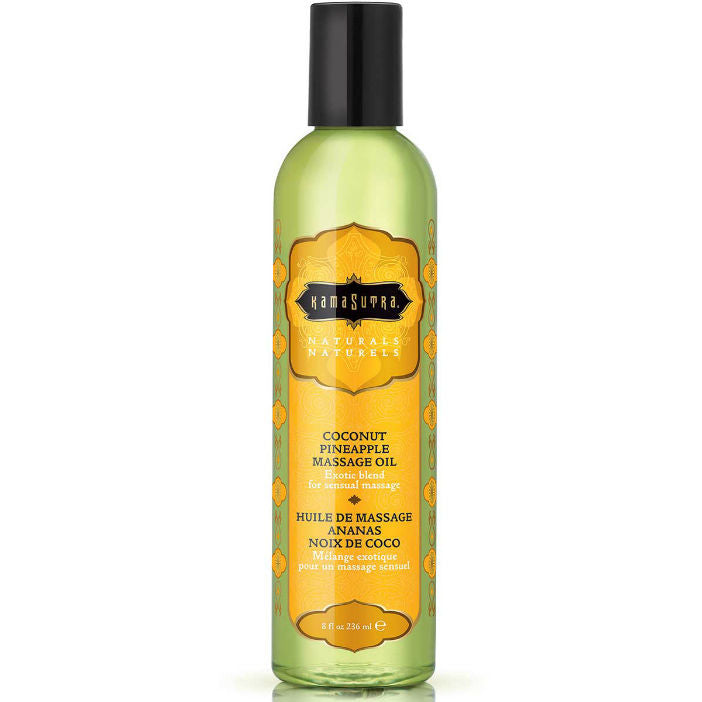 Huile de massage Naturals Piña Colada 236 ml – KamaSutra