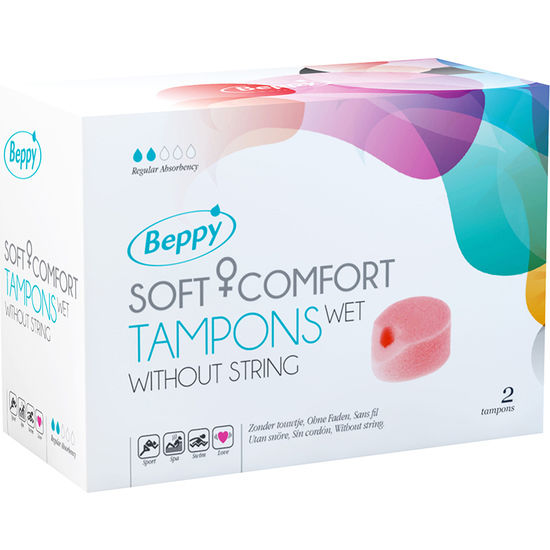 Tampons soft confort humide, 2 unités – Beppy