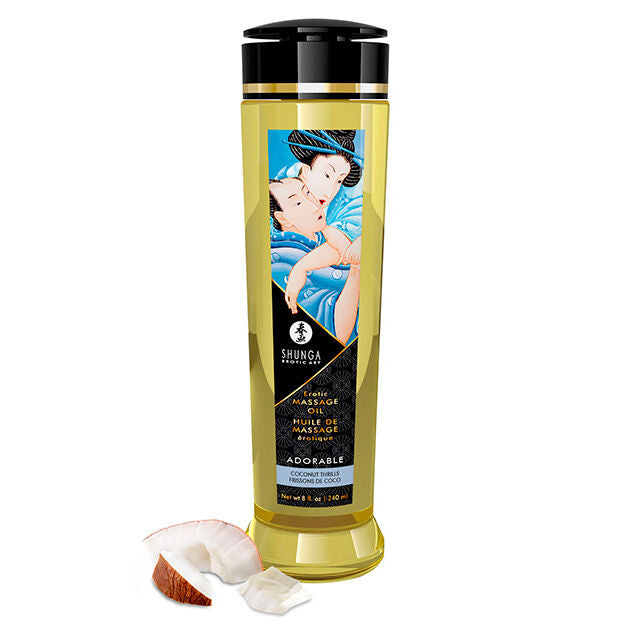Huile de massage Adorable 240 ml – Shunga