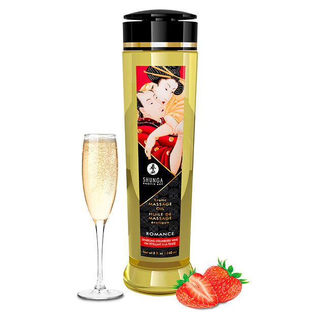 Huile de massage Romance 240 ml – Shunga