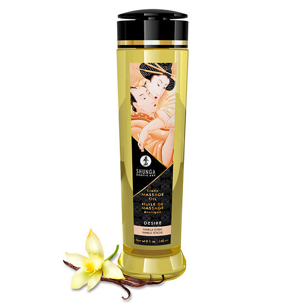 Huile de massage Désir 240 ml – Shunga