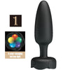 Plug anal Tarion plug anal avec lumière led noir 12,5 cm – Anal toys