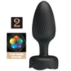 Plug anal Plug anal varian avec lumière led noir 10,8 cm – Anal toys