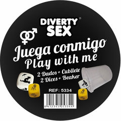 Dés érotiques lieux et positions hétéro avec gobelet – Diablo Picante
