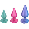 Kit d’entraînement anal Luster S/M/L base fleur – ROMP