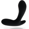 Addicted Toys Masseur Anal Vibrant Noir seul sur fond blanc