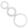 Addicted Toys Lot 3 Anneaux Transparents seul sur fond blanc