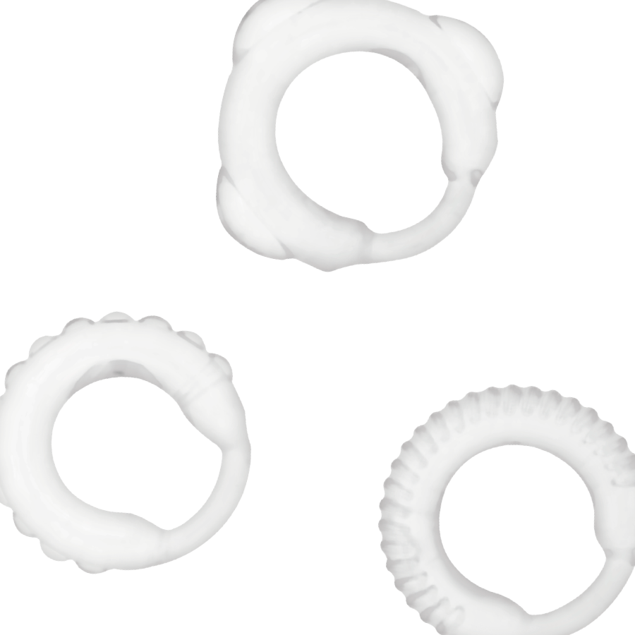 Addicted Toys Lot 3 C-Rings Transparents vue fournisseur 3