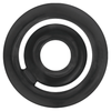 Addicted Toys Potenz C-Ring Noir seul sur fond blanc