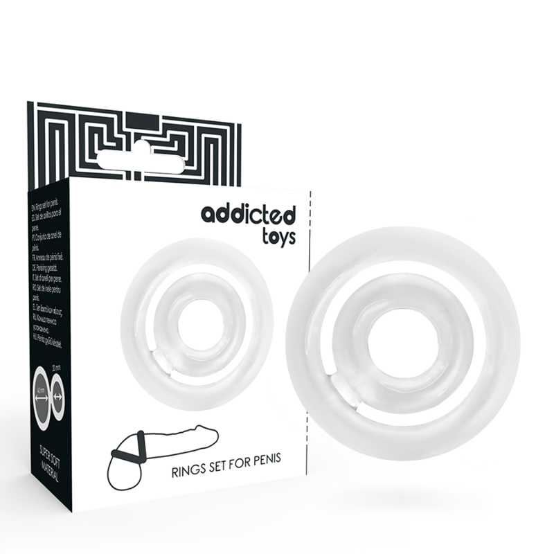 Addicted Toys Potenz C-Ring Transparent vue fournisseur 2