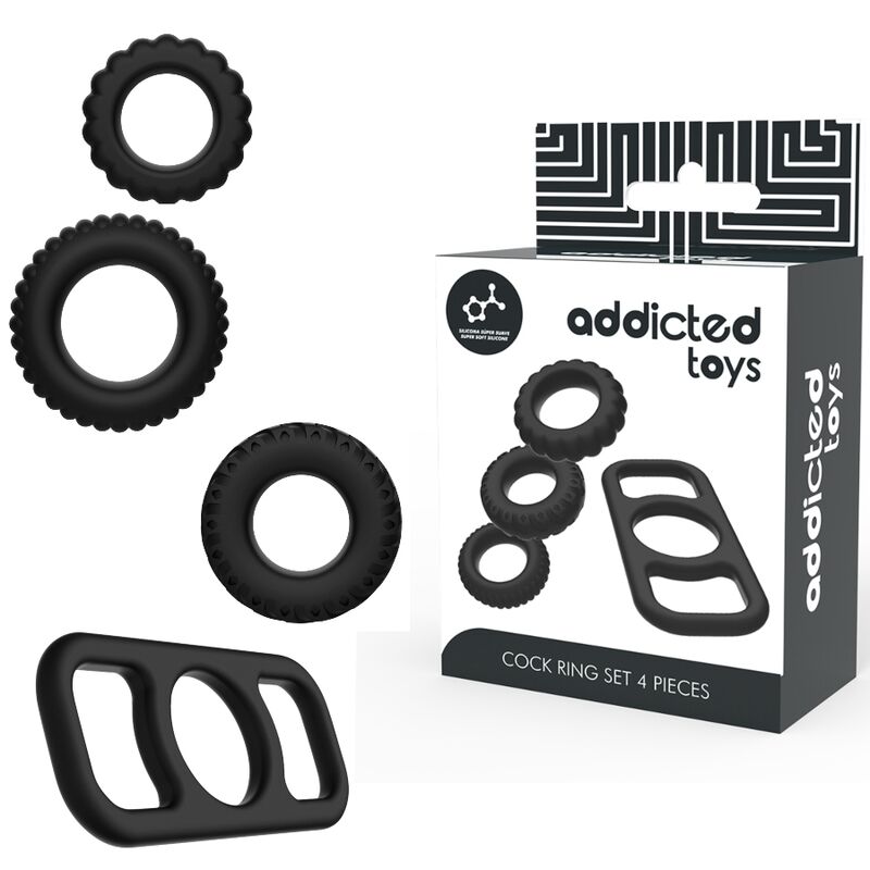 Addicted Toys Lot 4 Anneaux vue fournisseur 2