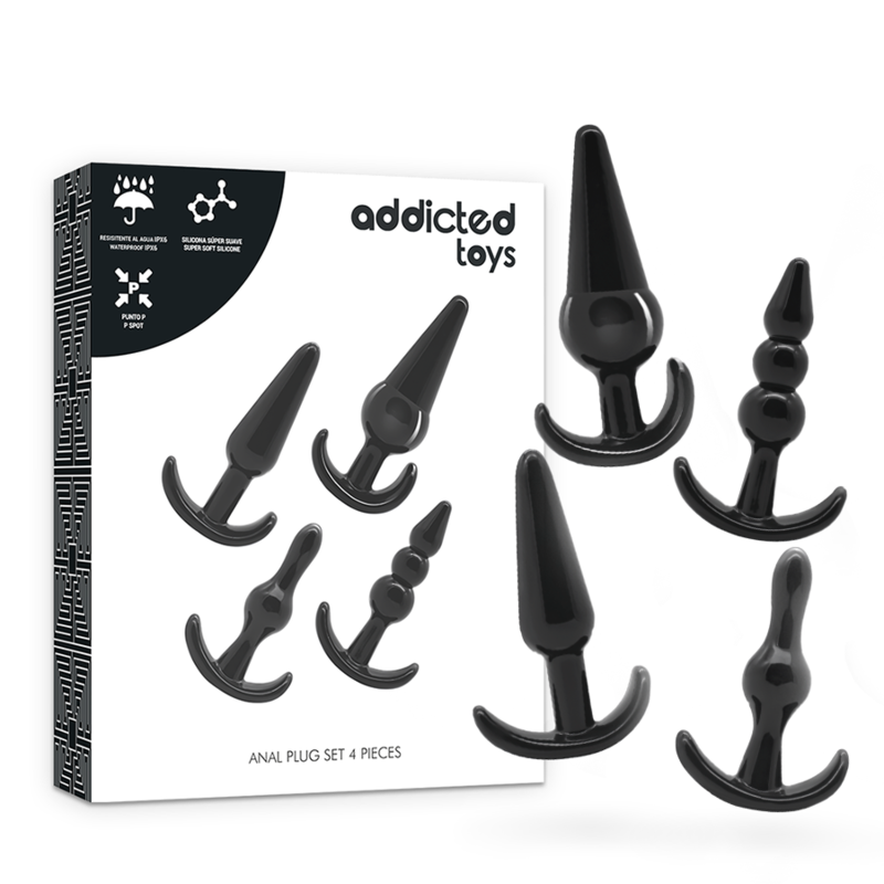 Addicted Toys Ensemble 4 Bouchons vue fournisseur 2