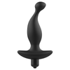 Addicted Toys Masseur Anal Vibrant Noir 1 seul sur fond blanc