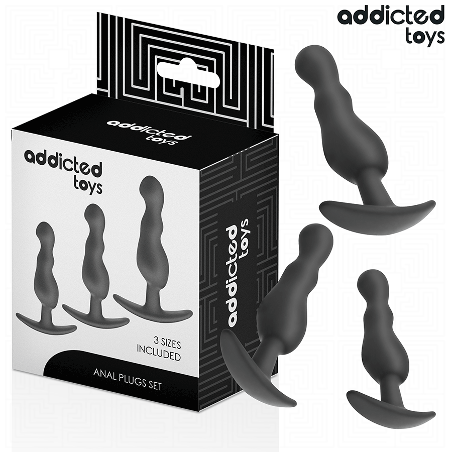 Addicted Toys Lot 3 Plugs Modèle 1 vue fournisseur 2