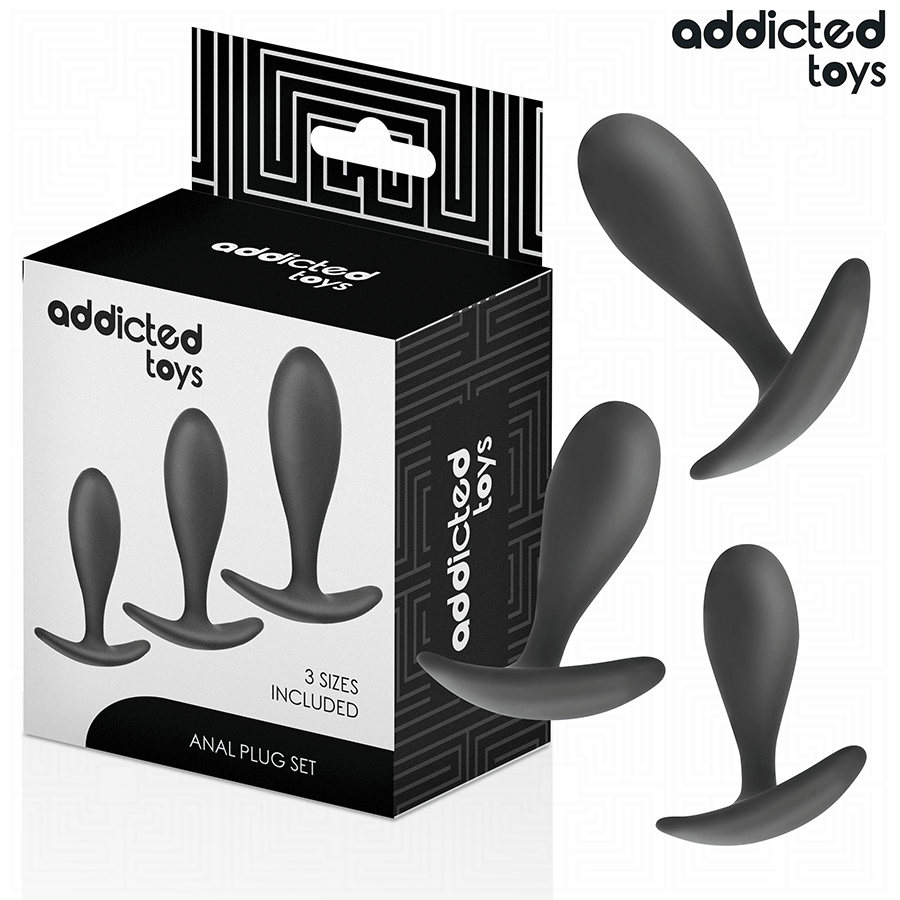 Addicted Toys Lot 3 Plugs Modèle 2 vue fournisseur 2
