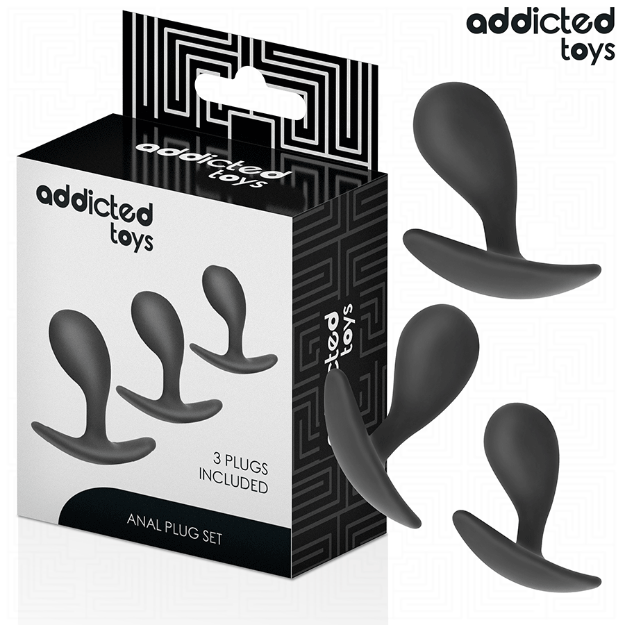 Addicted Toys Lot 3 Plugs Modèle 3 vue fournisseur 2