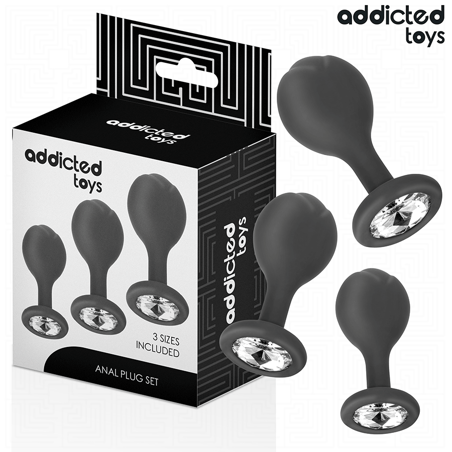 Addicted Toys Lot 3 Plugs Bijou vue fournisseur 2