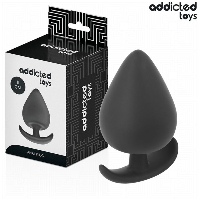 Addicted Toys Plug XXL 11 cm seul sur fond blanc
