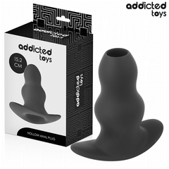 Addicted Toys Plug Creux XXL 15,2 cm seul sur fond blanc
