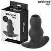 Addicted Toys Plug Creux XL 13,9 cm seul sur fond blanc