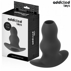 Addicted Toys Plug Creux XL 13,9 cm seul sur fond blanc