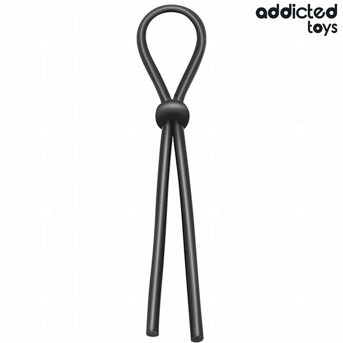 Addicted Toys Corde Silicone Boucle Simple seul sur fond blanc