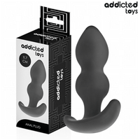Addicted Toys Plug L 11,7 cm seul sur fond blanc