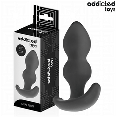 Addicted Toys Plug L 11,7 cm seul sur fond blanc