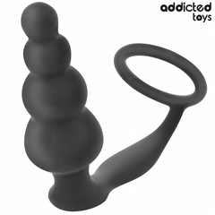Addicted Toys Plug avec Anneau Modèle 5 seul sur fond blanc
