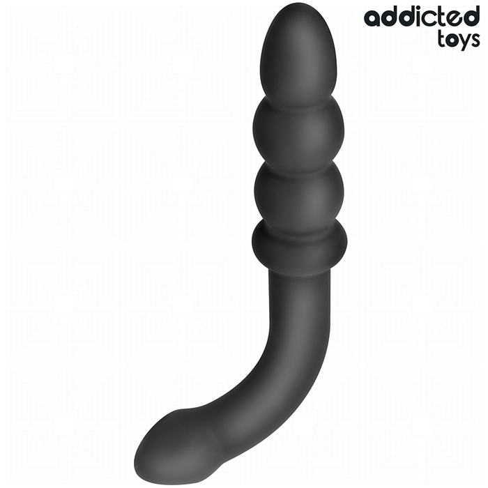 Addicted Toys Double Masseur 16,5 cm seul sur fond blanc
