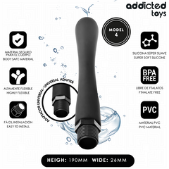 Addicted Toys Nettoyeur Adaptateur Modèle 4 seul sur fond blanc