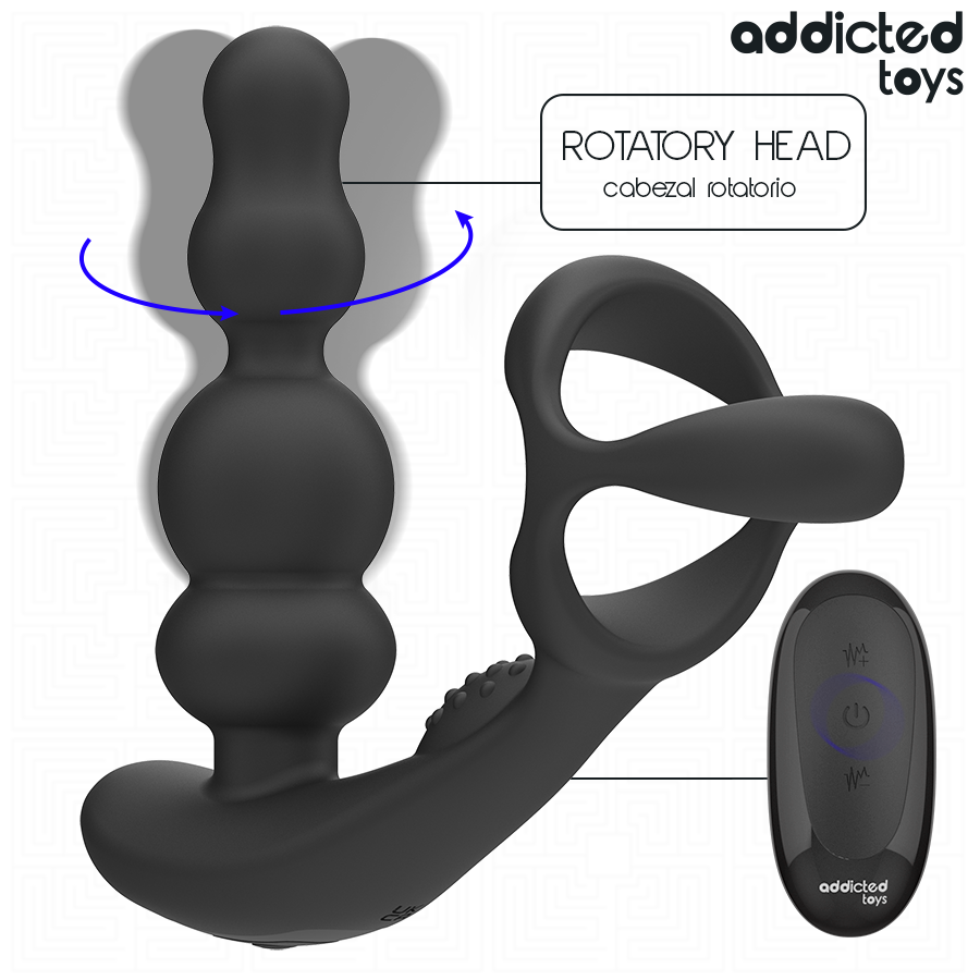 Addicted Toys Masseur Prostate Rotatif vue fournisseur 3