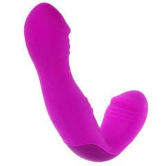 Gode double Angelo rechargeable à trois moteurs – Pretty Love