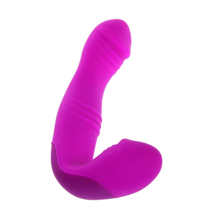 Gode double Angelo rechargeable à trois moteurs – Pretty Love – vue complémentaire