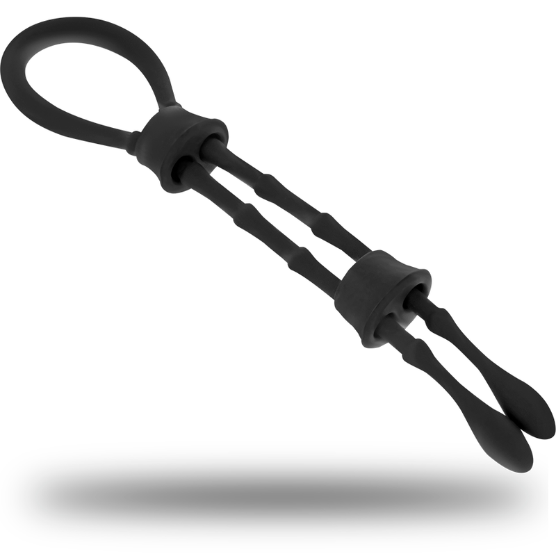 Anneau pénien Cordon double silicone – Ohmama Fetish
