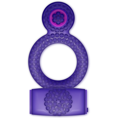 Anneau pénien vibrant Double Plaisir – Casual Love – Lilas