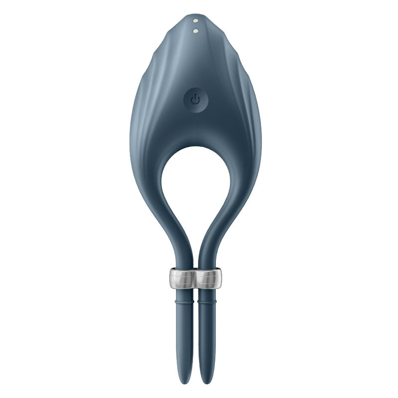 Anneau pénien vibrant Duelist – Satisfyer – Gris