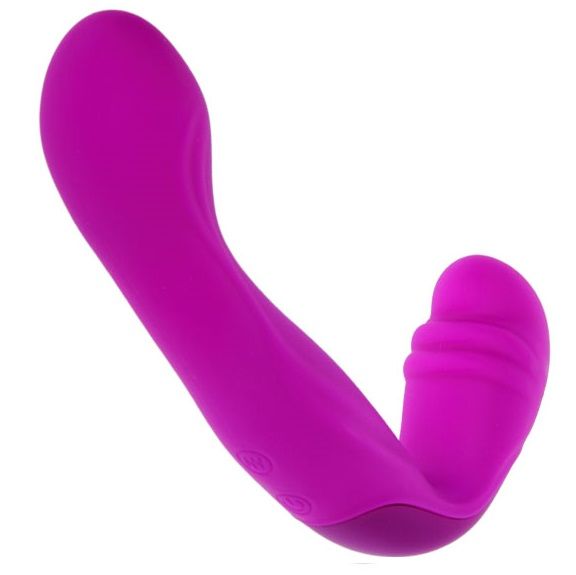 Gode double Beau rechargeable à trois moteurs – Pretty Love