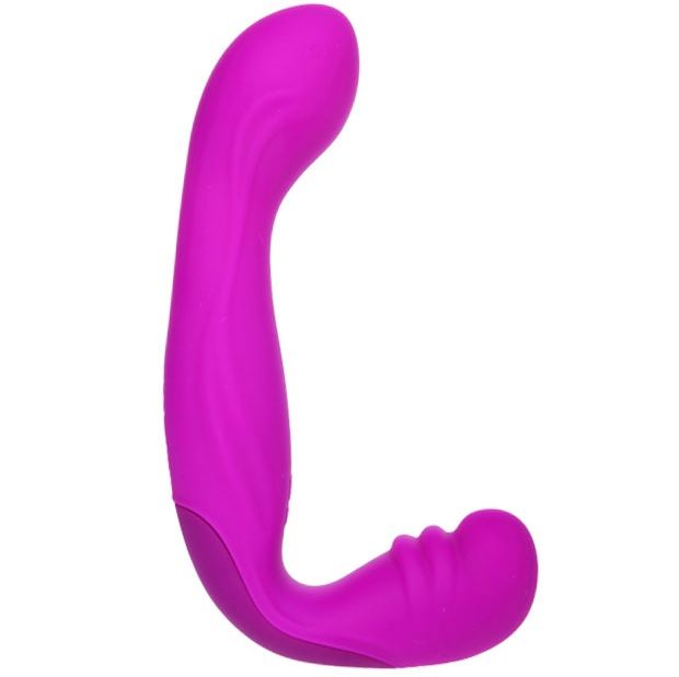Gode double Beau rechargeable à trois moteurs – Pretty Love – vue complémentaire
