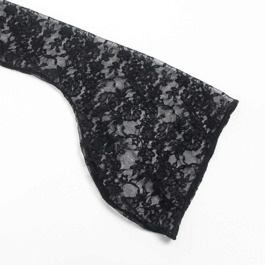 Body floral noir à manches évasées S/M – Subblime – vue complémentaire