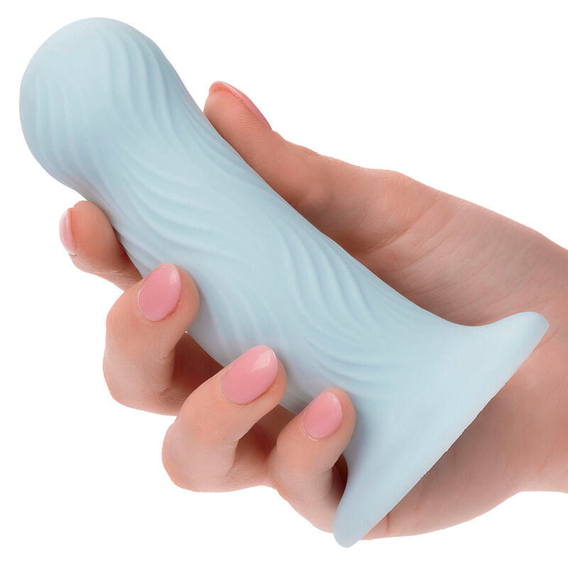 Plug anal Wave Rider Plug Anal En Mousse Bleu – Calexotics