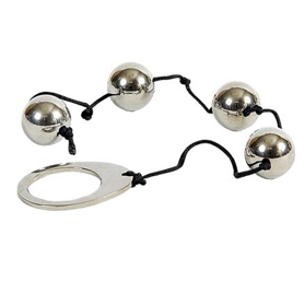 Chapelet anal Métal 4 perles 20 mm – Metal Hard