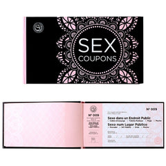 Carnet de 50 coupons Sexe en français – Secretplay 100% Games