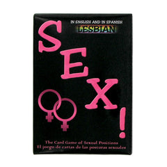 Jeu de cartes Lesbian Sex! anglais et espagnol – Kheper Games