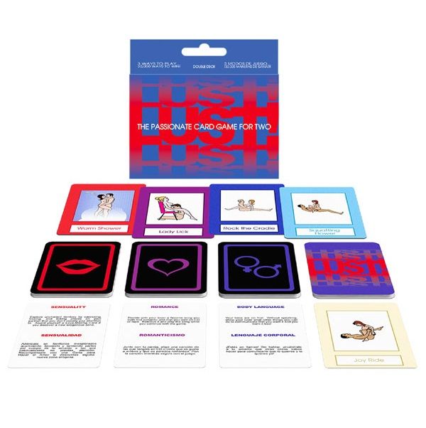 Jeu de cartes Lust anglais et espagnol – Kheper Games