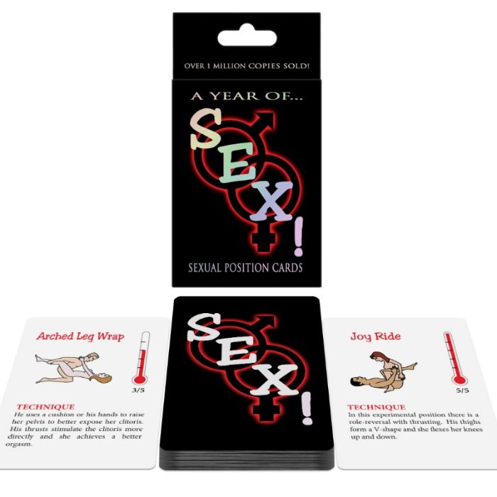 Jeu de cartes A Year of Sex! en français – Kheper Games