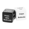 Dés érotiques pour couple Black&Silver 2 cm