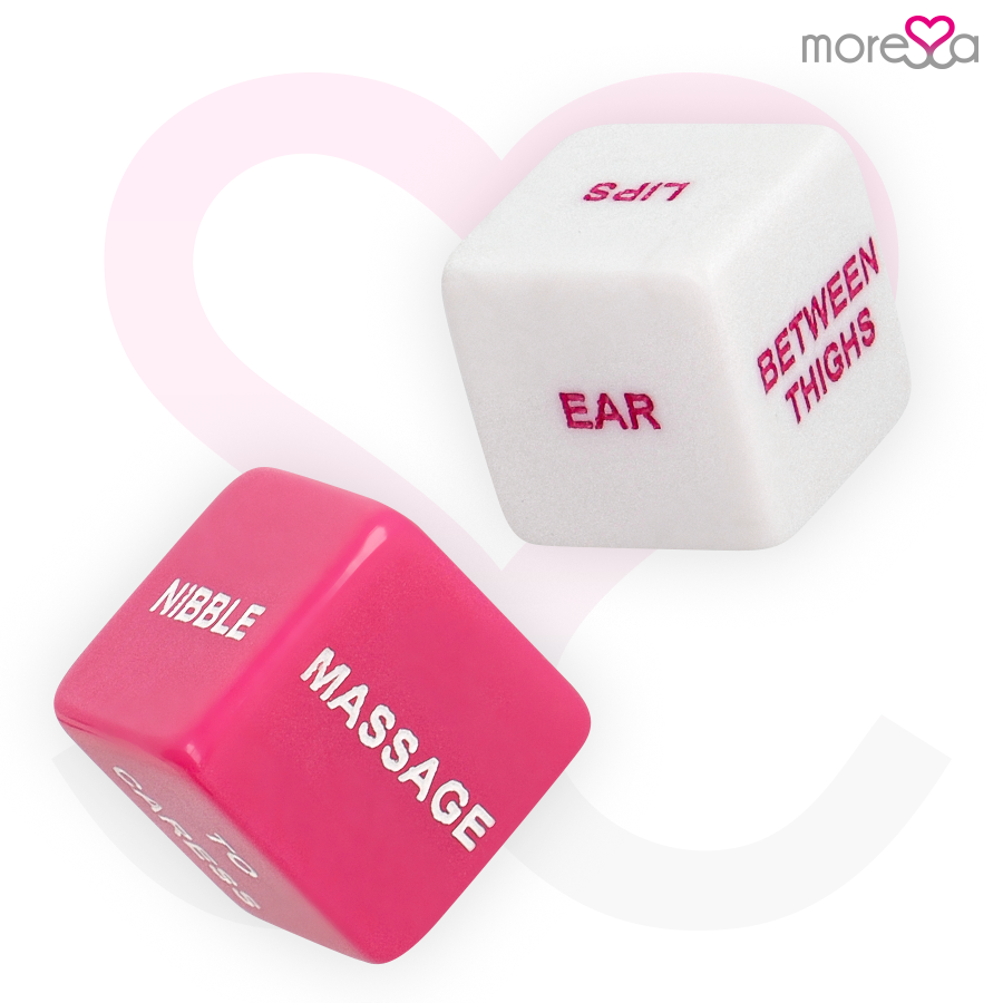 Dés érotiques en anglais 2 cm – Moressa